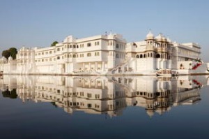 Lake Palace Hotel, Udaipur, India. Photograph by Getty Images.