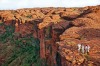 Peer into Kings Canyon in the Red Centre, Northern Territory.