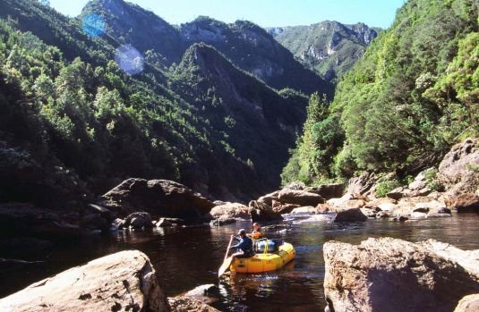 Raft the Franklin River, Tasmania.