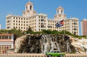 Characterful: Many famous names have stayed at the Hotel Nacional de Cuba in Havana.