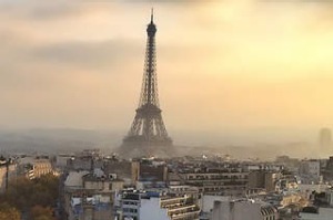 Paris at Sunset from the Arc de Triumph Credit: Getty Images
