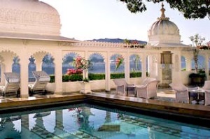 Taj Lake Palace hotel in Udaipur, India