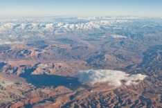 Afghanistan, mountains, aerial shot