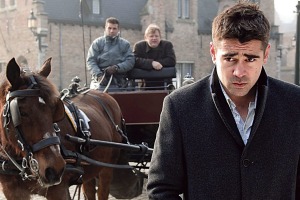 Colin Farrell in a scene from the movie In Bruges.