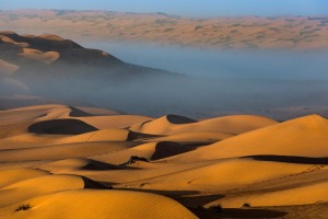 The Sharqiya Sands desert – also known as Wahiba Sands – is a three-hour drive from Muscat, Oman's capital.