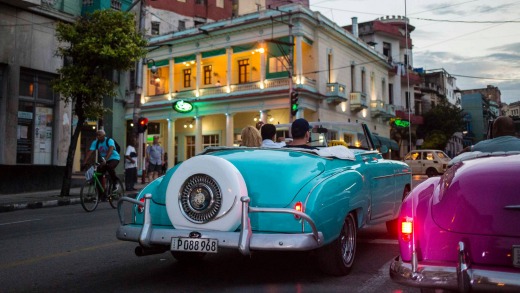 Cubans don't drive 1950s Chevrolets, Buicks, Dodges and Cadillacs because of their deep passion for classic American ...