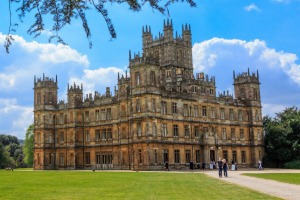 Highclere Castle is the setting of "Downton Abbey".