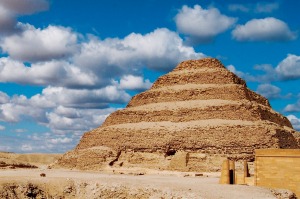Sakkara, the Step Pyramid, Egypt.