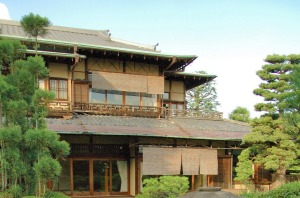 The main house at Yoshida-Sanso Ryokan.