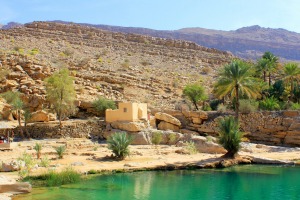 Wadi Bani Khalid, Oman.