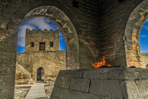 The Temple of Fire in Surakhani near Baku, Azerbaijan.