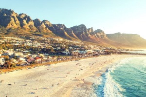 South Africa, a destination worth adding to your travel list. Pictured, Camps Bay in Cape Town.