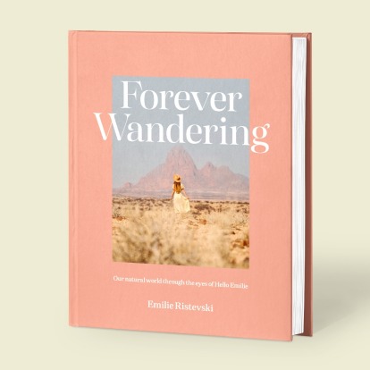 Emilie Ristevski's book. Forever Wandering.