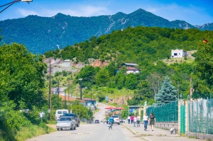 Vank Village in Nagorno-Karabakh region, where green reigned supreme.