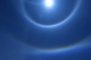 'Moon Halo': Bartlomiej Jurecki

"This image was taken late at night and shows a luminous ring surrounding
the moon. ...