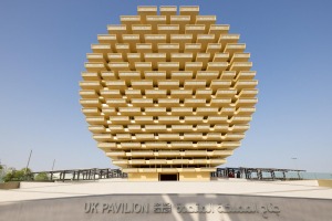The UK pavilion at Expo 2020 Dubai.