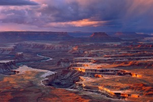The spectacular Canyonlands from Green River Overlook in Southern Utah.