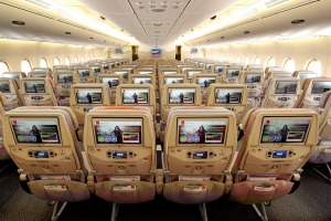 Emirates economy class.