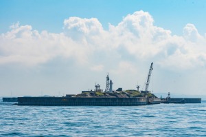 Construction of the No. 2 Sea Fort started in 1889 and took 25 years to complete.