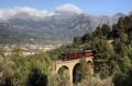 The Tren de Soller, it connects Palma, Majorca's vibrant capital, with the postcard-pretty rural town of Soller.