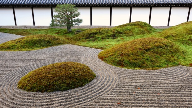 Classical Japanese garden design centres on six important attributes: seclusion, age, water, landscape views, space, and ...