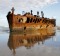 Maheno shipwreck on 75 Mile Beach, Fraser Island.