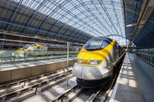 Eurostar connects London's St Pancras International with Lille, Brussels, Paris and Amsterdam. 