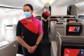 Despite many cabin crew (and pilots) not having flown for extended periods of time, the service onboard is polished, ...