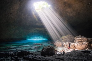 Blue Cave. In which Pacific island nation will you find it?
