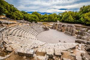 UNESCO World Heritage-listed site of Butrint features an open-air theatre, built almost 2500 years ago.