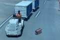Airport workers ignore fallen bag on tarmac at Nashville Airport viral TikTok video