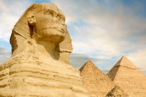 Human head, but what is the Sphinx's body?