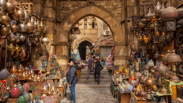 Cairo, Egypt - Feb 19 2018: Lamp or Lantern Shop in the Khan El Khalili market in Islamic Cairo xxCairo Cairo Egypt One & Only ; text by Belinda Jackson
cr:ÃÂ iStock (reuse permitted, noÃÂ syndication)ÃÂ 